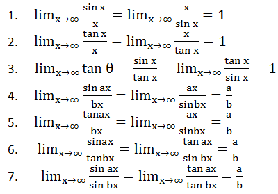 contoh soal limit fungsi trigonometri menuju tak hingga
